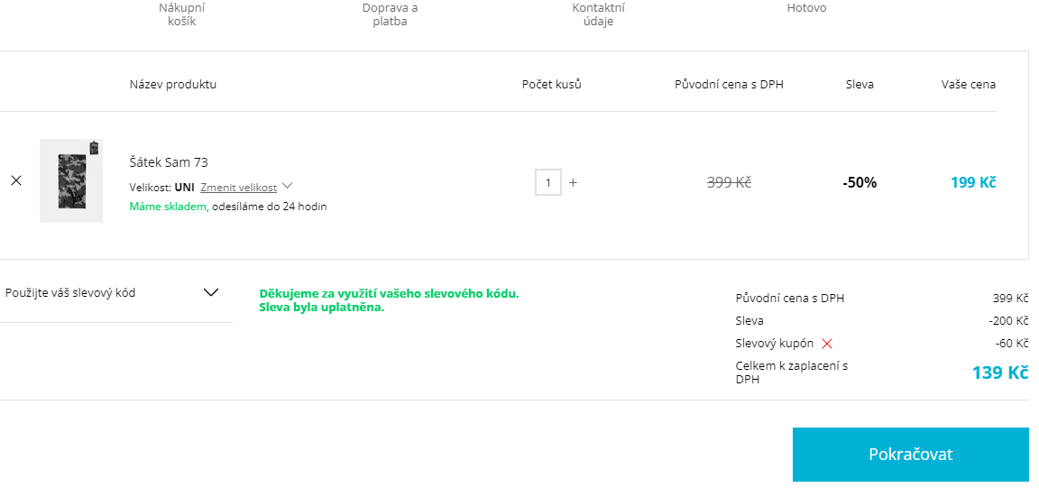 Extra sleva 30% na vše, i výprodej