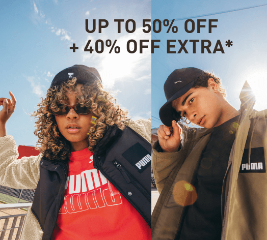 Extra sleva 40% na výprodej PUMA