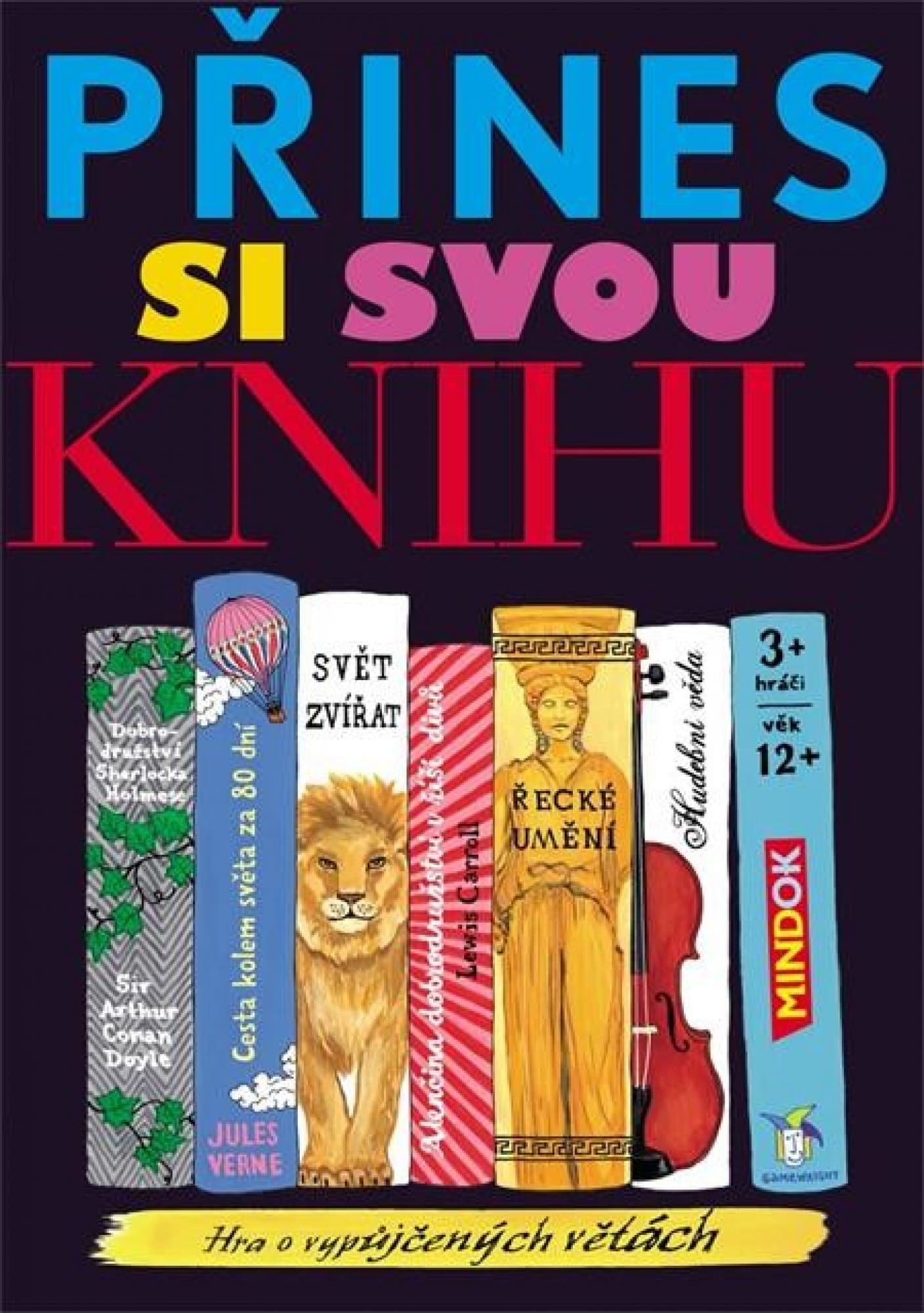 Společenská hra Přines si svou knihu Mindok