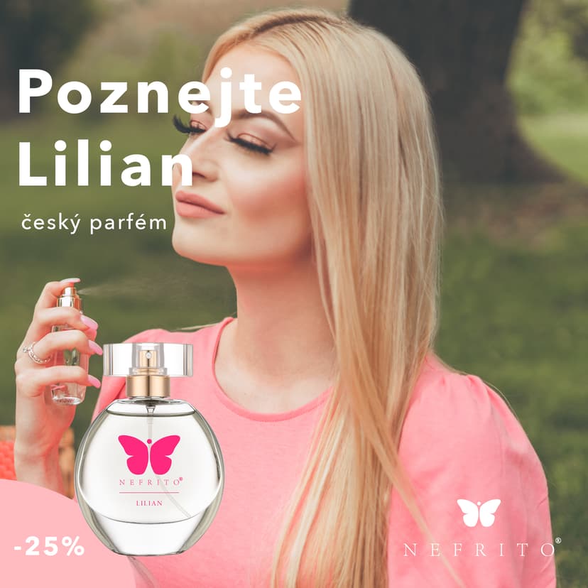 Valentýnská sleva až 25% na vybrané parfémy.