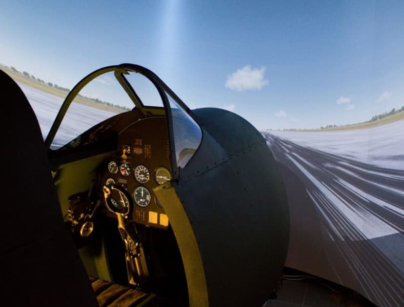 Simulátor letounu Spitfire (15 minut)