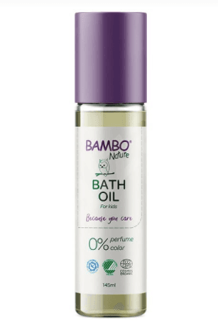 Dětský olej po koupeli Bambo Nature 145 ml
