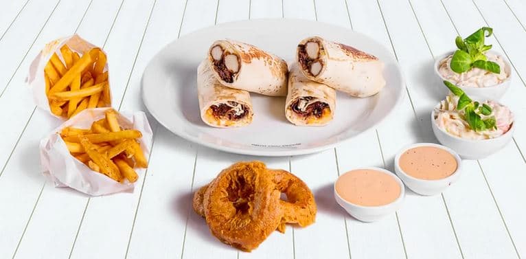 Wrap a přílohy pro 2 osoby 