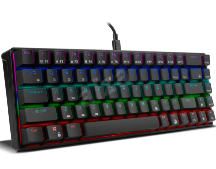 Herní klávesnice Ozone, USB, BT, RGB, US