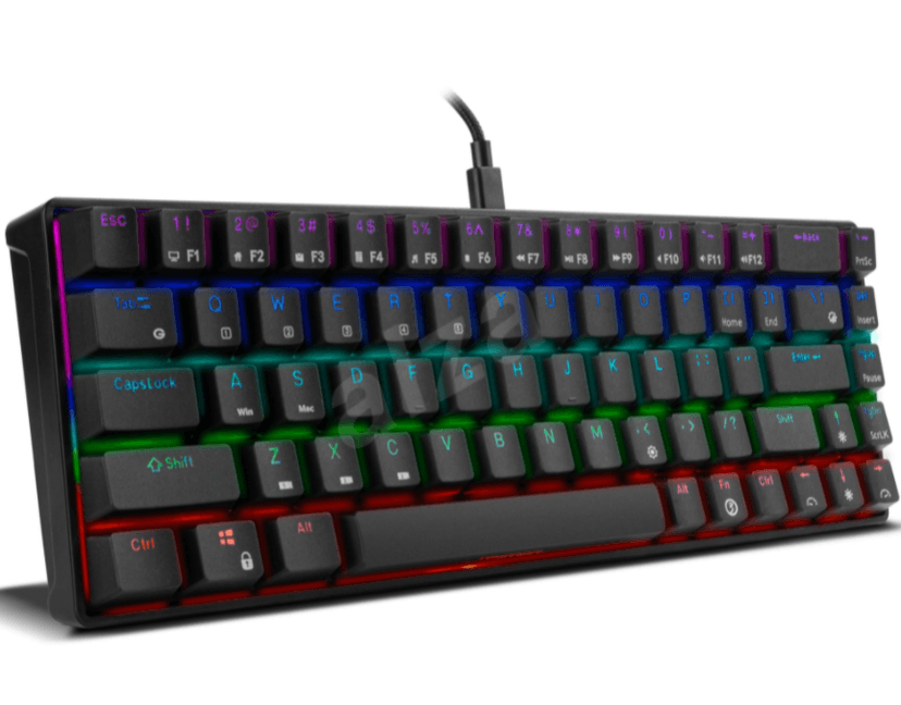 Herní klávesnice Ozone, USB, BT, RGB, US