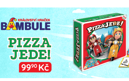 Stolní hra Pizza jede