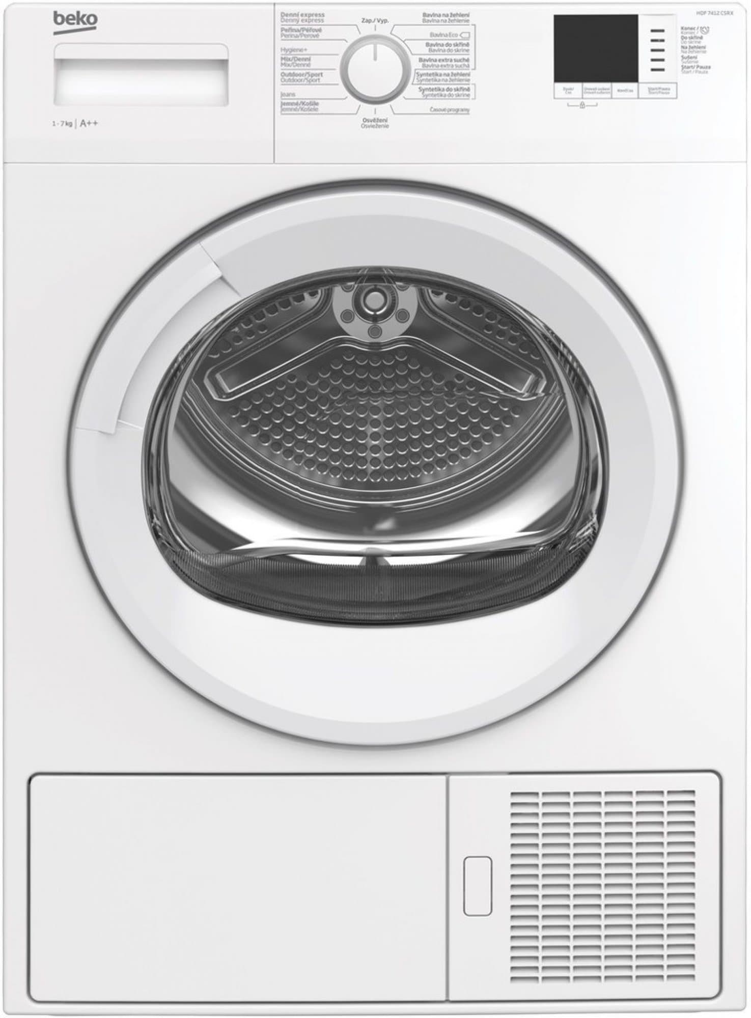 Sušička prádla Beko, 7 kg, A++, 15 prog.