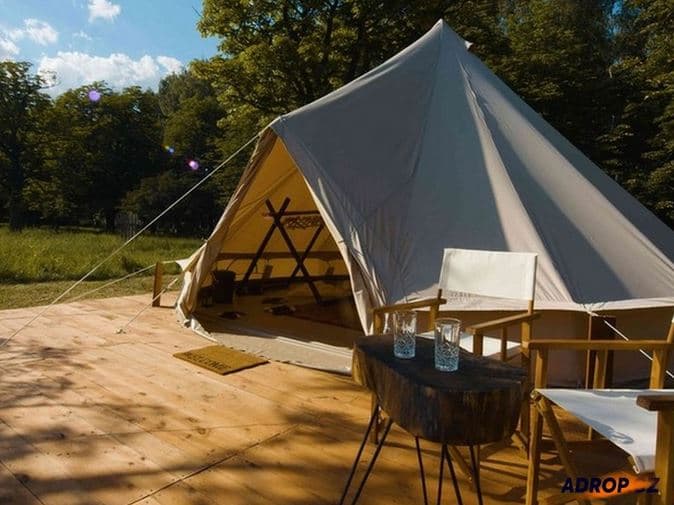 Glamping: Ubytování v přírodě v oboře Kněžičky