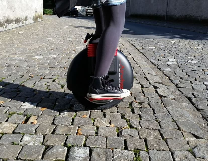 Hodinová lekce na elektrické jednokolce