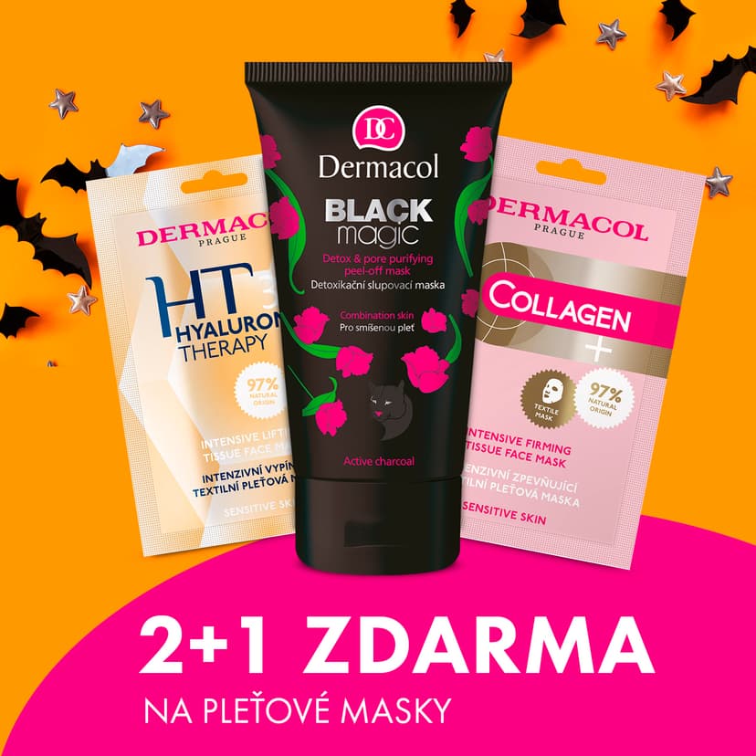 Pleťové masky - akce 2+1 zdarma