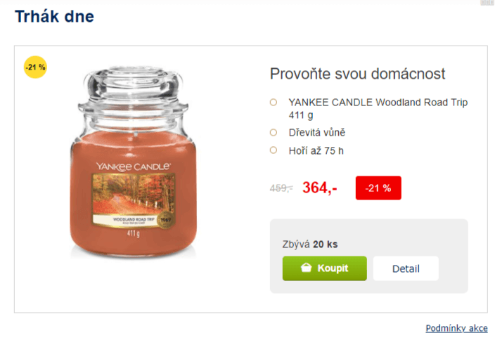 Yankee Candle Woodland Road Trip 411gr