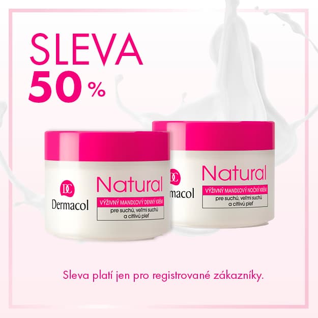 Denní a noční mandlový krém Natural