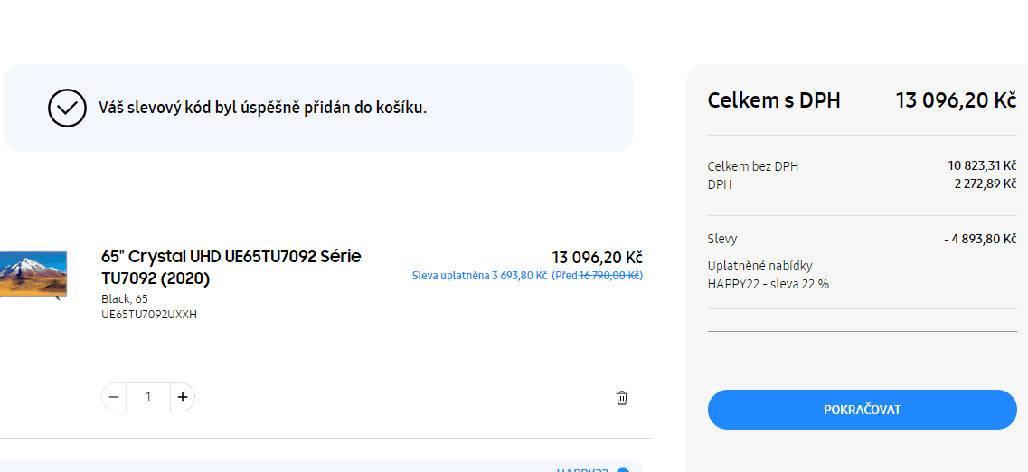Ultra HD Smart TV, HDR, 164cm, Samsung