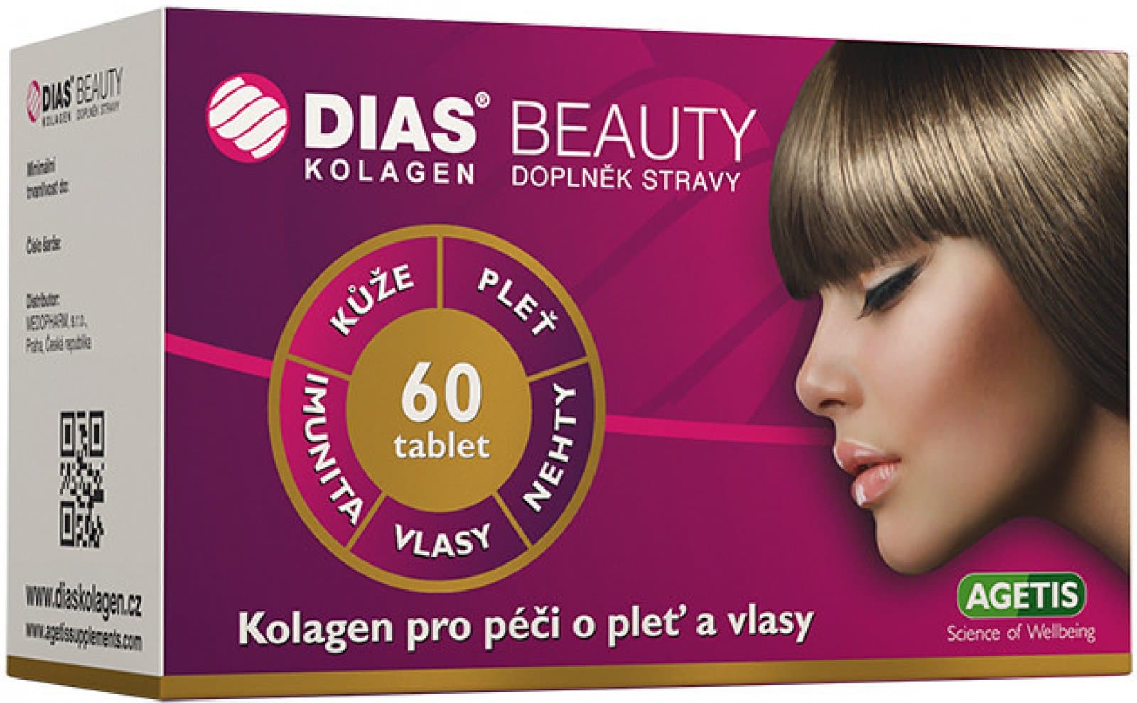 Kolagen pro péči o pleť, vlasy a nehty