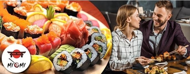 Oblíbené SUSHI menu za jedinečnou cenu