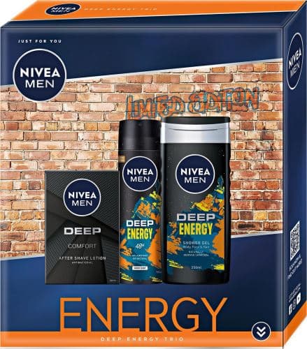 Dárková sada Nivea Men Deep Energy