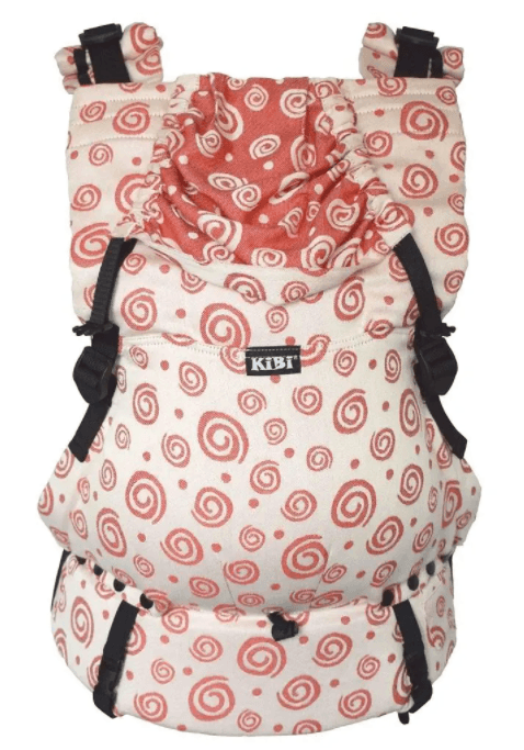 Nosítko dětí KiBi EVO 2 Red Spirals