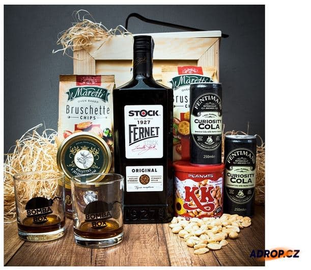 Bedna s páčidlem pro muže Fernet Stock Original