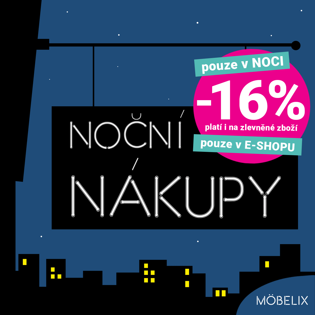 Sleva 16% na vše v Moebelix (i slevy)