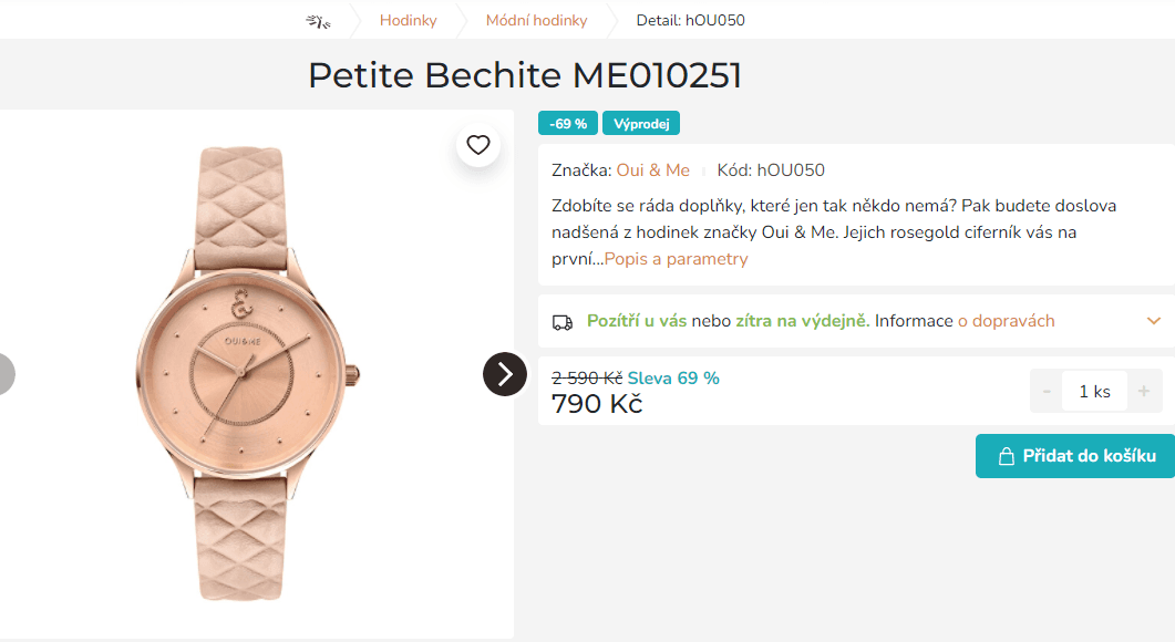 Dámské hodinky Oui Me Petite Bechite