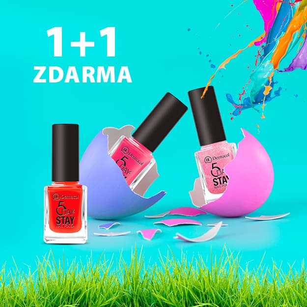 Akce 1+1 zdarma na laky 5 Day Stay