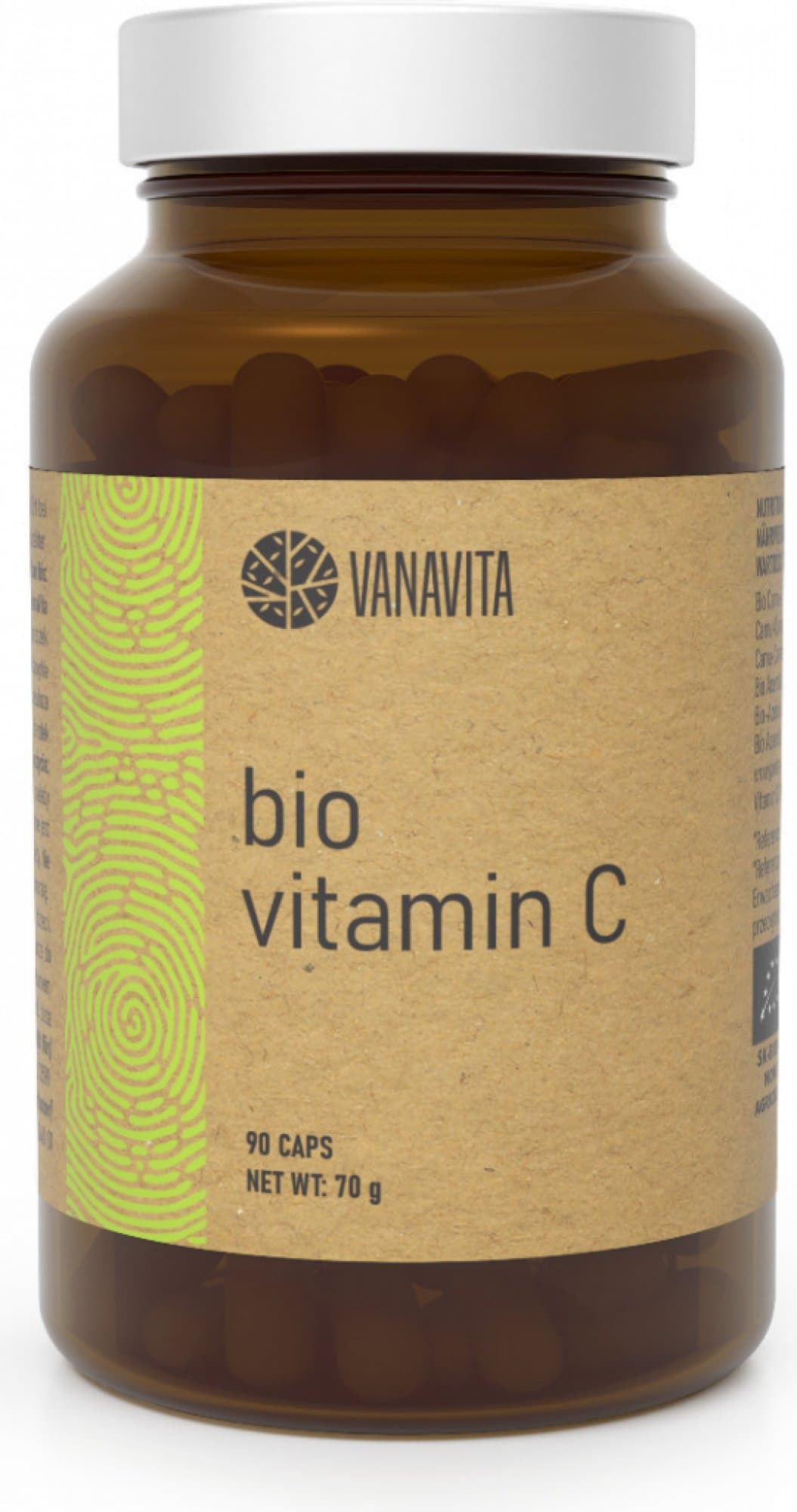 Vitamín C 90 kapslí VanaVita BIO