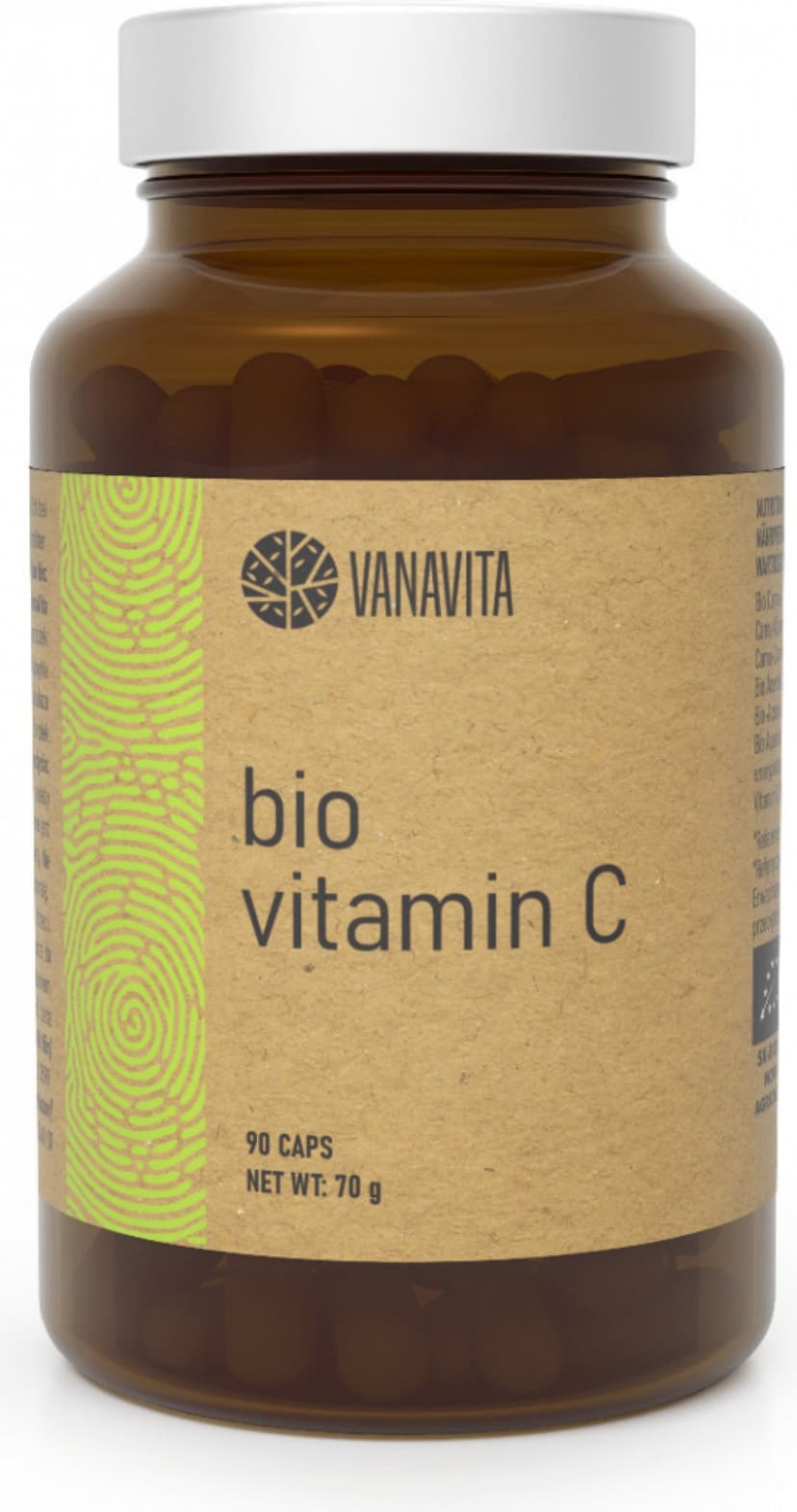 Vitamín C 90 kapslí VanaVita BIO