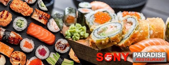 Japonské SUSHI speciality na vašem talíři