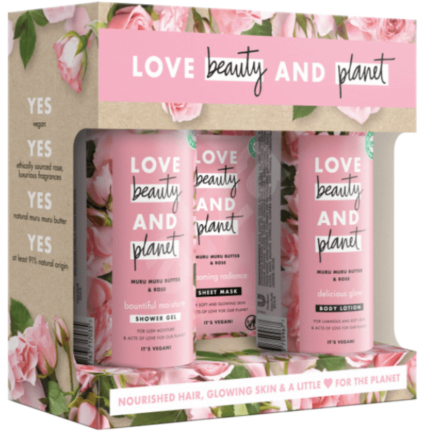Dárková sada Love Beauty Planet, 3 produkty