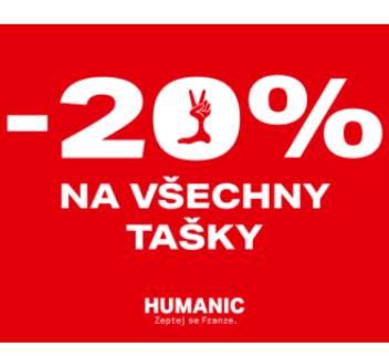 Humanic - sleva 20% na tašky a kabelky