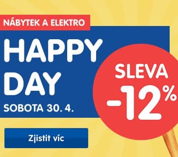 Okay - sleva 12% na vybrané elektro a nábytek