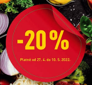 Sleva 20% na další nákup