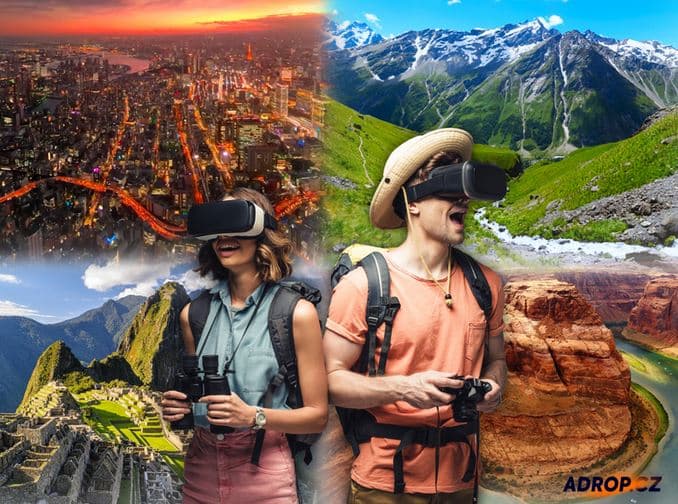 Virtuální realita domů: Cestovatelský balíček