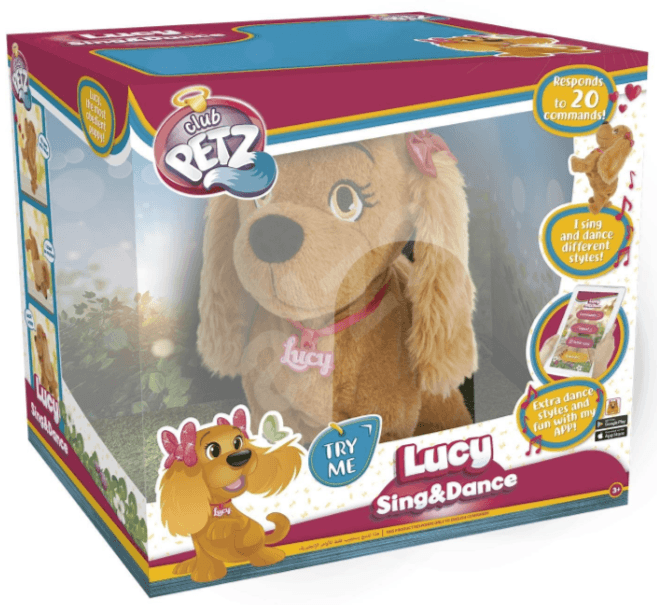 Interaktivní pejsek Lucy, 24cm, příkazy
