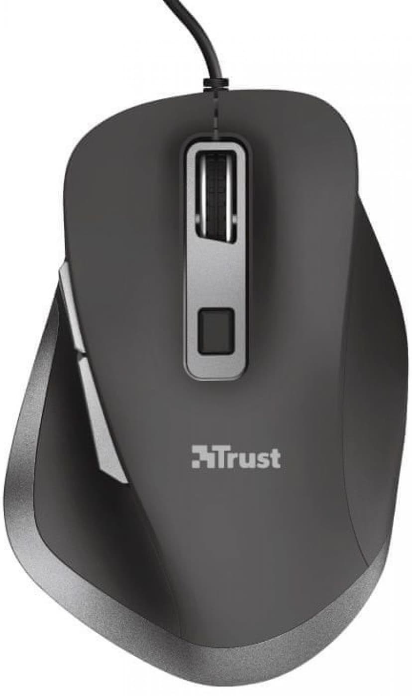 Drátová myš Trust Fyda, optika, 5000DPI, 6 tl.