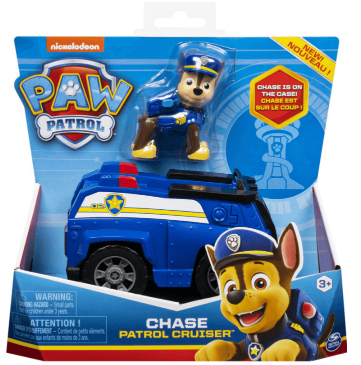 Autíčko a figurka Chase Tlapková patrola