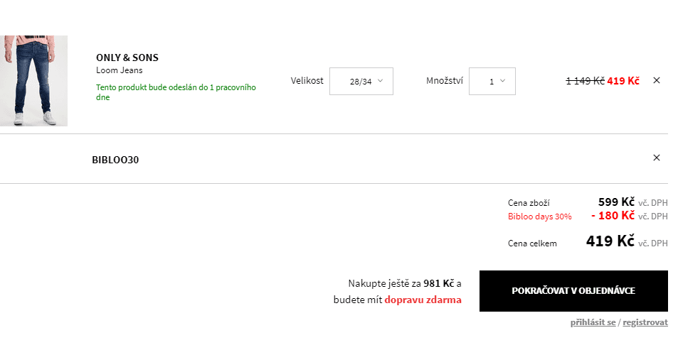 Bibloo - sleva 30% na vše (i výprodej)