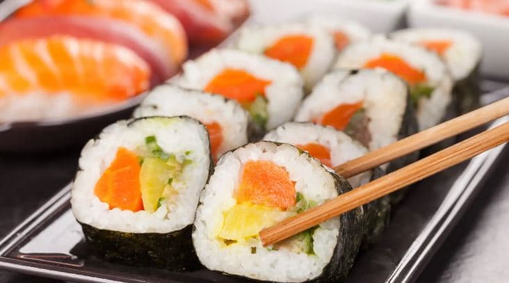 Lahodné sushi sety - Menu ll - 29 ks 