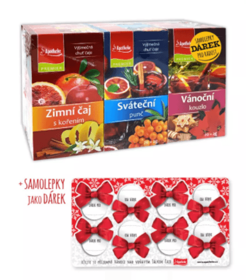 Zimní Sváteční Vánoční čaj Apotheke 60 x 2 g