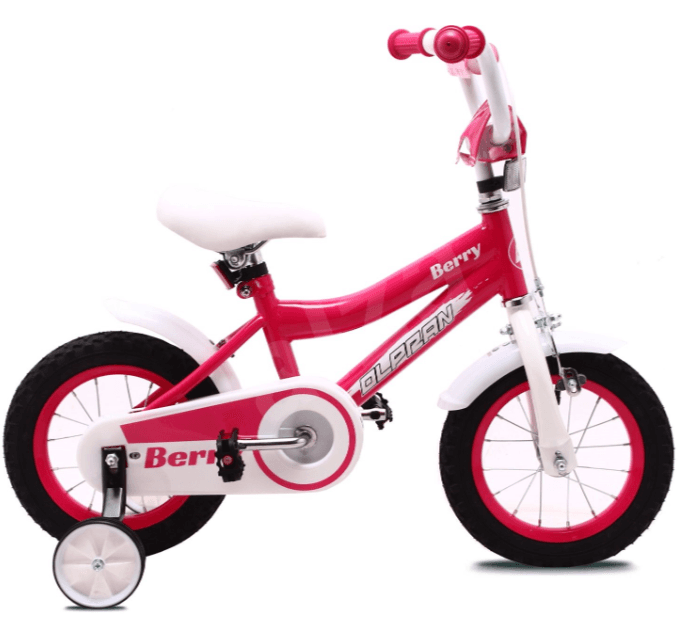 Dětské kolo Olpran Berry, 12", pedály i kolečka