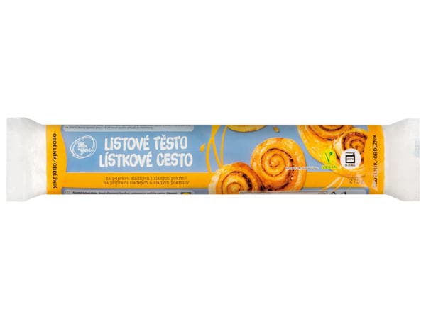 Lidl - listové těsto