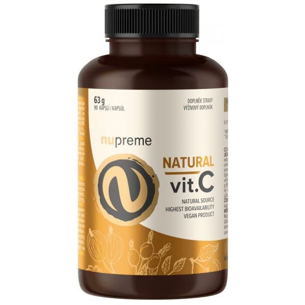 Vitamín C Natural Nupreme, 90 kapslí