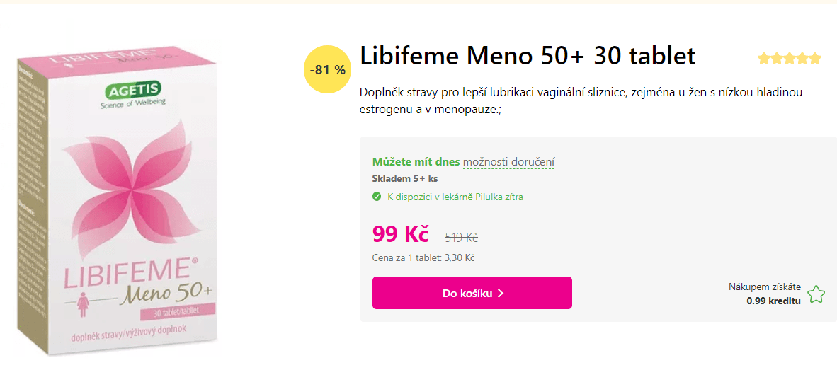 Movianto Libifeme Meno 50+ 30 tablet