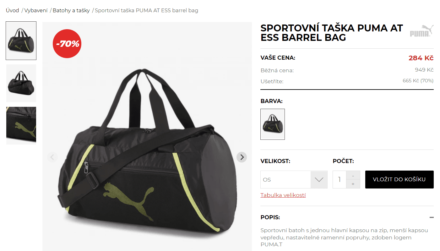 Sportovní taška Puma AT ESS BARREL BAG