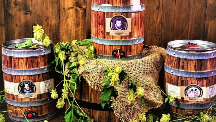 3 párty soudky řemeslného piva Auersperg: 3 × 5 l