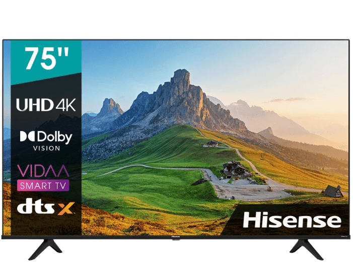 4K Smart TV, HDR, 190cm, Hisense