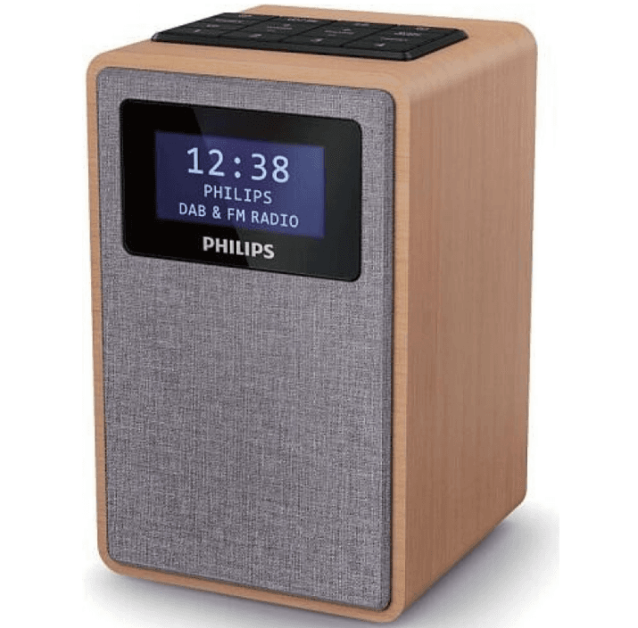 Rádio Phillips, DAB+, budík, 1W