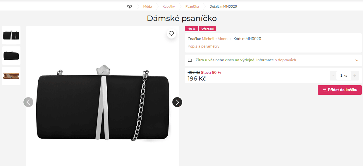 Dámské psaníčko Michelle Moon