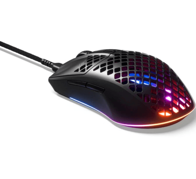 Herní myš SteelSeries Aerox 3 Snow