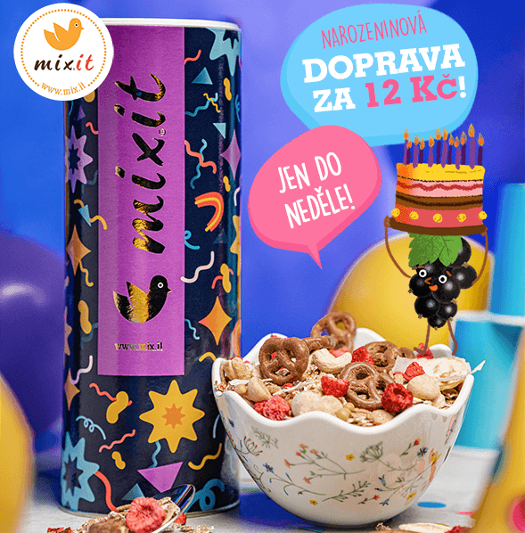 Doprava z MIXIT za 12 korun